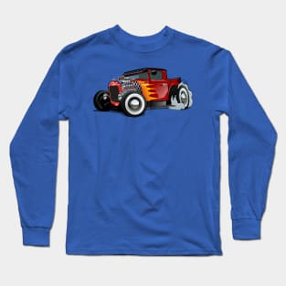 Cartoon retro hot rod Long Sleeve T-Shirt